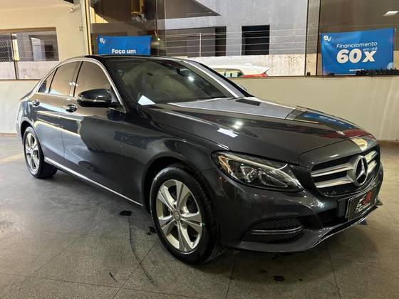 MERCEDES-BENZ C 180 1.6 CGI 16V TURBO GASOLINA 4P AUTOMÁTICO MERCEDES-BENZ C 180 1.6 CGI 16V TURBO GASOLINA 4P AUTOMÁTICO